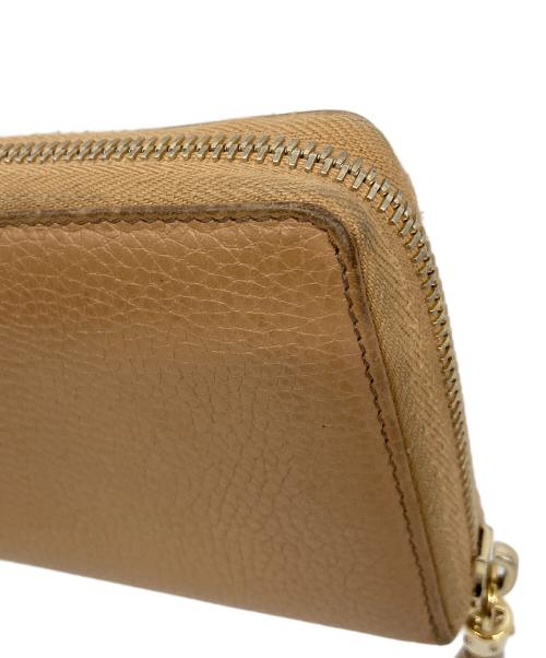 GUCCI（グッチ）GUCCI (グッチ) インターロッキングGロングウォレット ベージュ サイズ:ONE SIZEの古着・服飾アイテム
