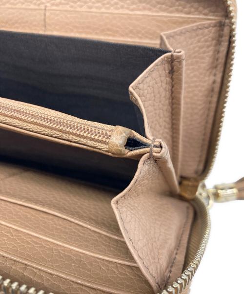 GUCCI（グッチ）GUCCI (グッチ) インターロッキングGロングウォレット ベージュ サイズ:ONE SIZEの古着・服飾アイテム