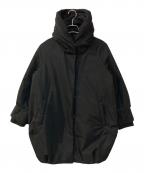 Lisiereリジェール）の古着「中綿コクーンコート」｜ブラック