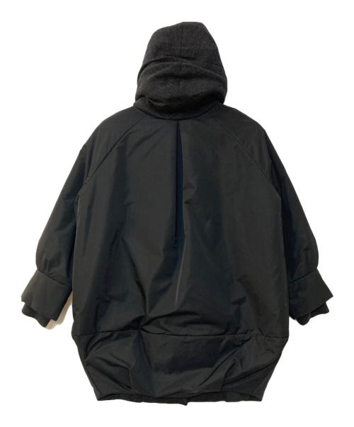Lisiere（リジェール）Lisiere (リジェール) 中綿コクーンコート ブラック サイズ:記載なしの古着・服飾アイテム