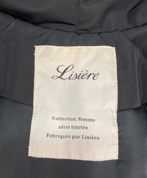 Lisiere（リジェール）Lisiere (リジェール) 中綿コクーンコート ブラック サイズ:記載なしの古着・服飾アイテム