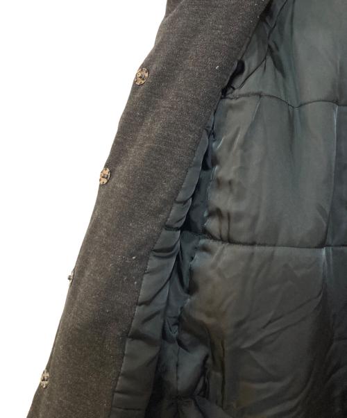 Lisiere（リジェール）Lisiere (リジェール) 中綿コクーンコート ブラック サイズ:記載なしの古着・服飾アイテム