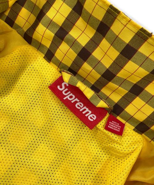 SUPREME（シュプリーム）SUPREME (シュプリーム) Plaid Track Jacket / チェック トラック ジャケット イエロー サイズ:Sの古着・服飾アイテム