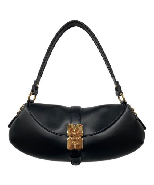 GANNI（ガニー）GANNI (ガニー) Black B-Kat Bag / Bカットショルダーバッグ ブラック サイズ:ONE SIZEの古着・服飾アイテム