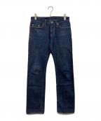 Hysteric Glamourヒステリックグラマー）の古着「スタッズ セルビッチ デニムパンツ」｜インディゴ