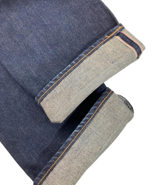 Hysteric Glamour（ヒステリックグラマー）Hysteric Glamour (ヒステリックグラマー) スタッズ セルビッチ デニムパンツ インディゴ サイズ:W30の古着・服飾アイテム