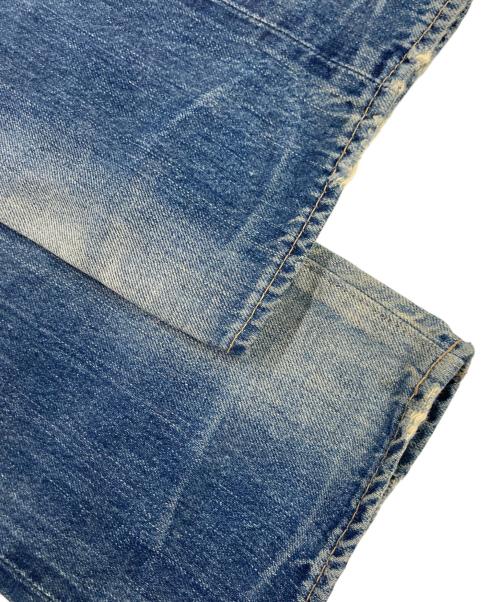 Hysteric Glamour（ヒステリックグラマー）Hysteric Glamour (ヒステリックグラマー) クラッシュ加工スタッズデニムパンツ スカイブルー サイズ:W30の古着・服飾アイテム