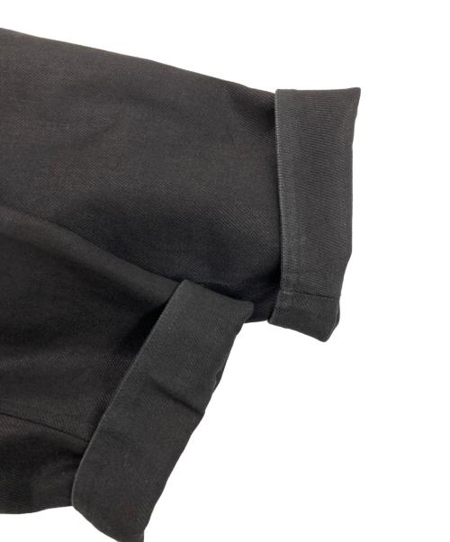 CristaSeya（クリスタセヤ）CristaSeya (クリスタセヤ) 襟レザー OVERSIZED BLOUSON WITH LEATHER PATCH ブラック サイズ:Mの古着・服飾アイテム