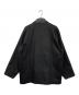 CristaSeya (クリスタセヤ) 襟レザー OVERSIZED BLOUSON WITH LEATHER PATCH ブラック サイズ:M：180000円