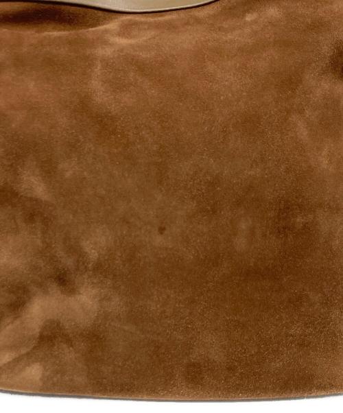 minitmute（ミニミュート）minitmute (ミニミュート) Tobo L Woody ゴートスウェードワンショルダーバッグ ブラウンの古着・服飾アイテム