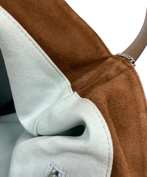 minitmute（ミニミュート）minitmute (ミニミュート) Tobo L Woody ゴートスウェードワンショルダーバッグ ブラウンの古着・服飾アイテム