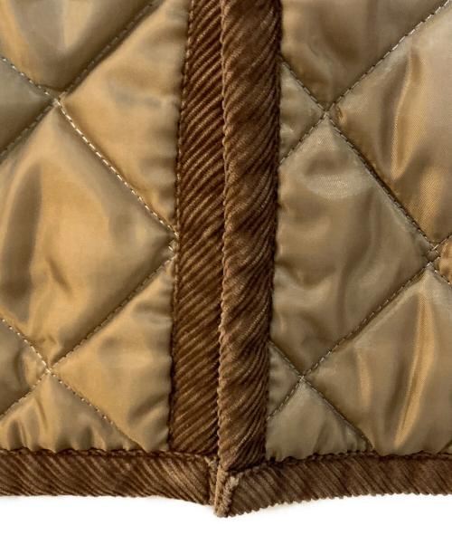 LAVENHAM（ラベンハム）LAVENHAM (ラベンハム) キルティングコート ベージュ サイズ:38の古着・服飾アイテム