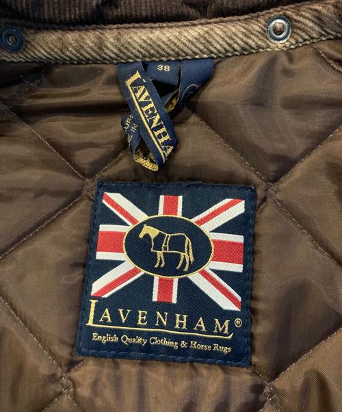 LAVENHAM（ラベンハム）LAVENHAM (ラベンハム) キルティングコート ベージュ サイズ:38の古着・服飾アイテム