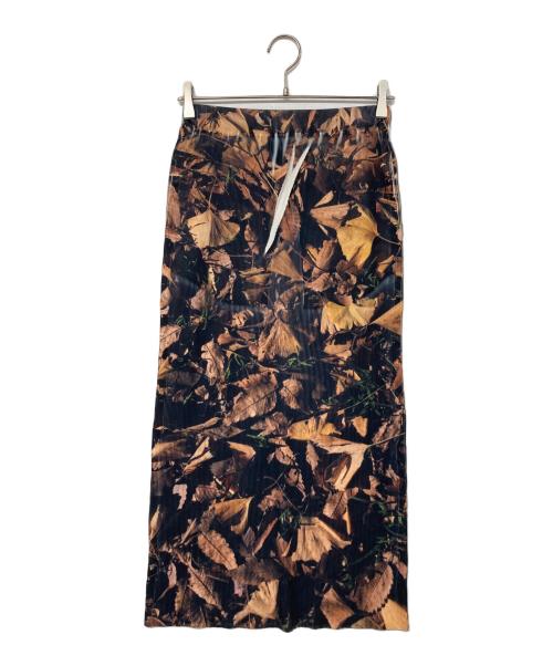 NON TOKYO（ノントーキョー）NON TOKYO (ノントーキョー) RIB TIGHT SKIRT B.PRINT B / 転写プリントリブスカート マルチカラー サイズ:FREEの古着・服飾アイテム