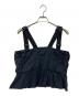 NON TOKYO (ノントーキョー) FRILL FIELD VEST / ナイロンベスト ブラック サイズ:FREE：8000円