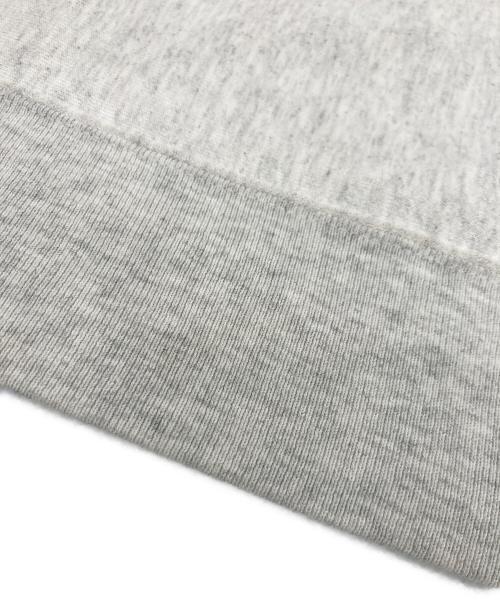 Champion REVERSE WEAVE（チャンピオン リバース ウィーブ）Champion REVERSE WEAVE (チャンピオン リバース ウィーブ) 00S 三段プリントクルーネックスウェット グレー サイズ:Lの古着・服飾アイテム