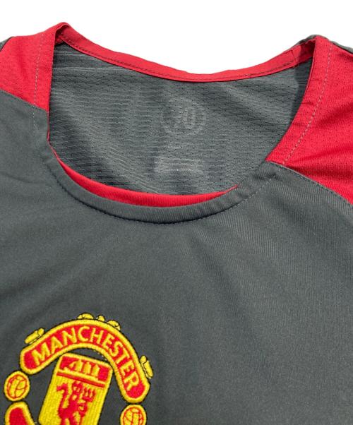 Manchester United（マンチェスターユナイテッド）Manchester United (マンチェスターユナイテッド) 05-06トレーニングウェア グレー サイズ:Lの古着・服飾アイテム