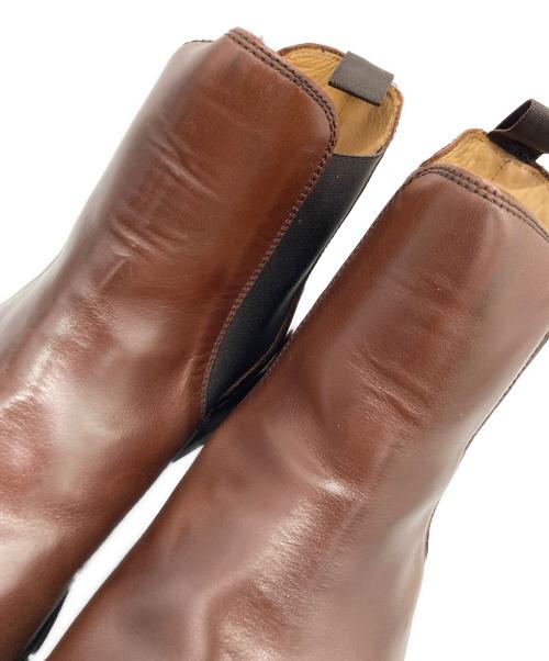berwick（バーウィック）berwick (バーウィック) サイドゴアブーツ ブラウン サイズ:42の古着・服飾アイテム