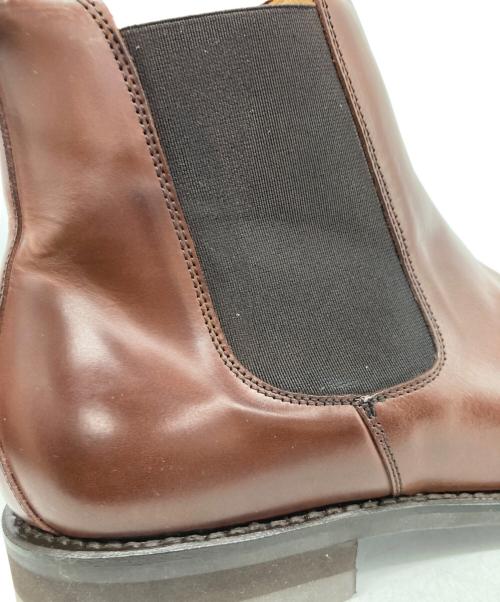 berwick（バーウィック）berwick (バーウィック) サイドゴアブーツ ブラウン サイズ:42の古着・服飾アイテム