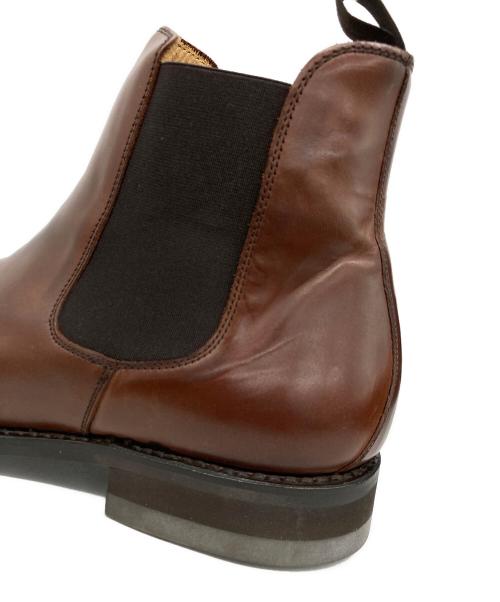 berwick（バーウィック）berwick (バーウィック) サイドゴアブーツ ブラウン サイズ:42の古着・服飾アイテム