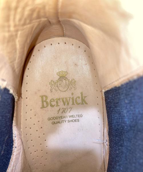 berwick（バーウィック）berwick (バーウィック) サイドゴアブーツ ブラウン サイズ:42の古着・服飾アイテム