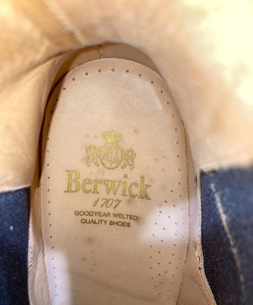 berwick（バーウィック）berwick (バーウィック) サイドゴアブーツ ブラウン サイズ:42の古着・服飾アイテム