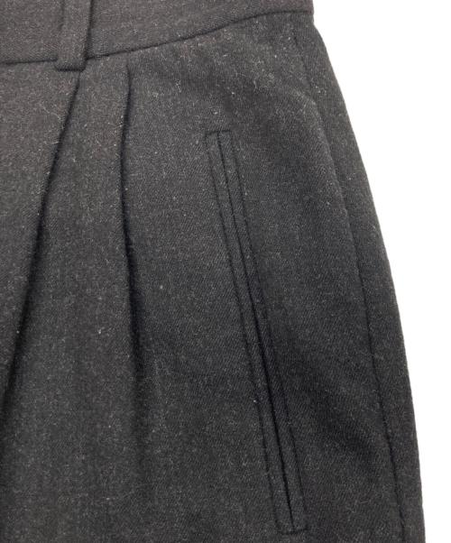 GIORGIO ARMANI（ジョルジョアルマーニ）GIORGIO ARMANI (ジョルジョアルマーニ) 90`Sウールテーパードパンツ ブラック サイズ:42の古着・服飾アイテム