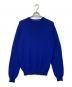 AURALEE (オーラリー) COTTON POLYESTER CODE KNIT / コットン ポリエステル コード ニット ブルー サイズ:4：15000円