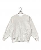 WTAPSダブルタップス）の古着「SIGN 02/SWEATER/COTTON スウェット」｜ホワイト