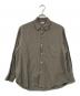 STEVEN ALAN（スティーブンアラン）の古着「スラブ レギュラーカラー シャツ LOOSE」｜カーキ