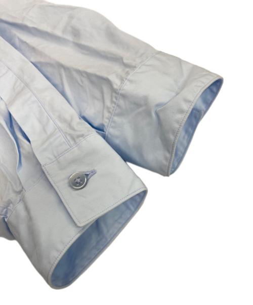 H BEAUTY&YOUTH（エイチ ビューティー&ユース）H BEAUTY&YOUTH (エイチ ビューティー&ユース) クリーンカットワイドレギュラーカラーシャツ ブルー サイズ:Sの古着・服飾アイテム