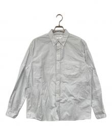 Ron Herman×DEVON HOWARD（ロンハーマン×デヴォン・ハワード）の古着「ブロード ボタンダウン ドレスシャツ」｜グレー