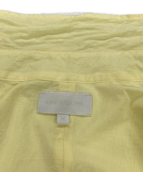 KANEMASA PHIL.（カネマサフィル）KANEMASA PHIL. (カネマサフィル) 46G ARTISAN JERSEY SHIRT / 長袖シャツ イエロー サイズ:Mの古着・服飾アイテム