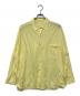 KANEMASA PHIL.（カネマサフィル）の古着「46G ARTISAN JERSEY SHIRT / 長袖シャツ」｜イエロー
