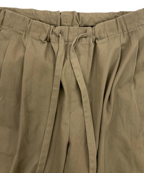 LOOPE（ルーペ）LOOPE (ルーペ) EASY TROUSERS / コットン イージー スラックス ベージュ サイズ:15の古着・服飾アイテム
