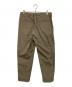 LOOPE (ルーペ) EASY TROUSERS / コットン イージー スラックス ベージュ サイズ:15：7000円