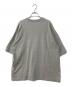 BLURHMS (ブラームス) Cotton Rayon 88/12 Print Tee コットンレーヨン88/12プリントティー グレー サイズ:2：7000円