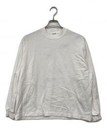 everyone（エブリワン）の古着「cotton long sleeve t-shirt / コットン ロングスリーブ Tシャツ」｜ホワイト