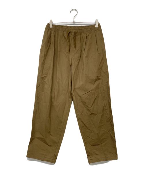 DESCENDANT（ディセンダント）DESCENDANT (ディセンダント) コットンナイロンイージーパンツ ブラウン サイズ:2の古着・服飾アイテム