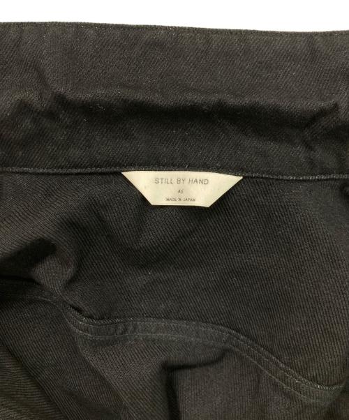 STILL BY HAND（スティルバイハンド）STILL BY HAND (スティルバイハンド) 12oz denim jacket / デニムジャケット ブラック サイズ:46の古着・服飾アイテム