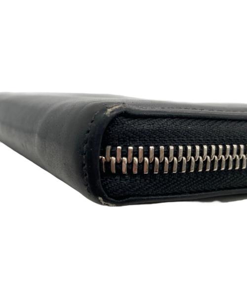 Maison Margiela（メゾンマルジェラ）Maison Margiela (メゾンマルジェラ) L字ジップロングウォレット ブラックの古着・服飾アイテム