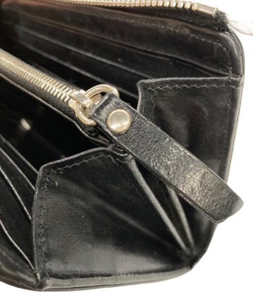 Maison Margiela（メゾンマルジェラ）Maison Margiela (メゾンマルジェラ) L字ジップロングウォレット ブラックの古着・服飾アイテム