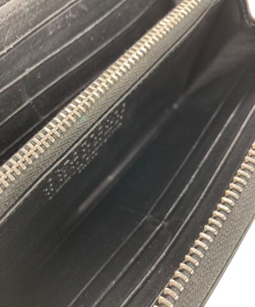 Maison Margiela（メゾンマルジェラ）Maison Margiela (メゾンマルジェラ) L字ジップロングウォレット ブラックの古着・服飾アイテム