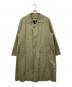 BURBERRY（バーバリー）の古着「裏ノバチェックライナー付ステンカラーコート」｜ベージュ