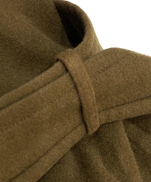 Burberry's（バーバリー）Burberry's (バーバリー) カシミヤ混コート オリーブ サイズ:9ARの古着・服飾アイテム