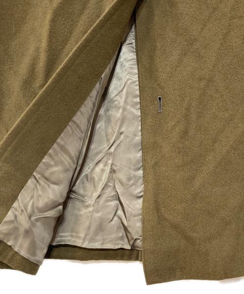 Burberry's（バーバリー）Burberry's (バーバリー) カシミヤ混コート オリーブ サイズ:9ARの古着・服飾アイテム
