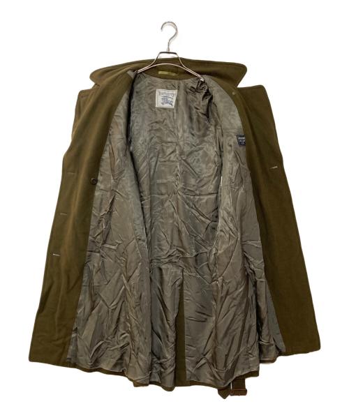Burberry's（バーバリー）Burberry's (バーバリー) カシミヤ混コート オリーブ サイズ:9ARの古着・服飾アイテム