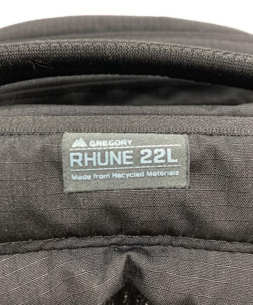 GREGORY（グレゴリー）GREGORY (グレゴリー) RHUNE 22L ブラックの古着・服飾アイテム