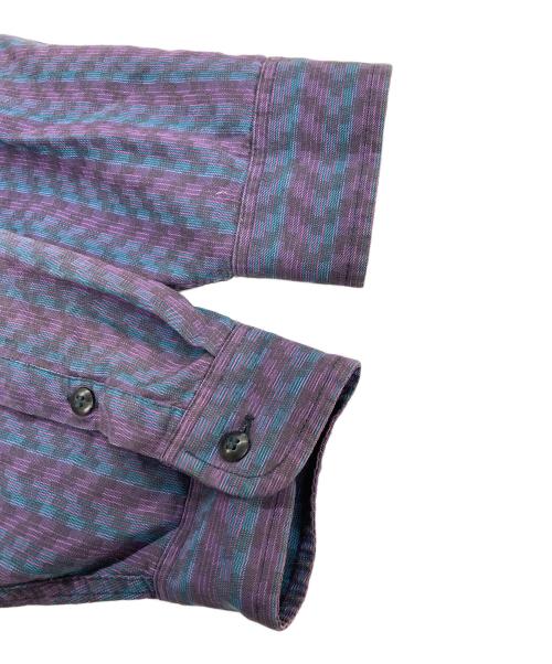 Patagonia（パタゴニア）Patagonia (パタゴニア) 90`S総柄L/Sシャツ ネイビー サイズ:Ｌの古着・服飾アイテム