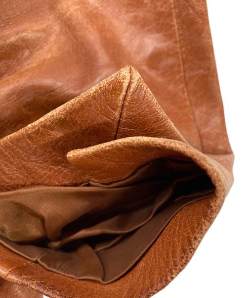 A.A.R（アール）A.A.R (アール) レザー3Bジャケット ブラウン サイズ:Ｍの古着・服飾アイテム